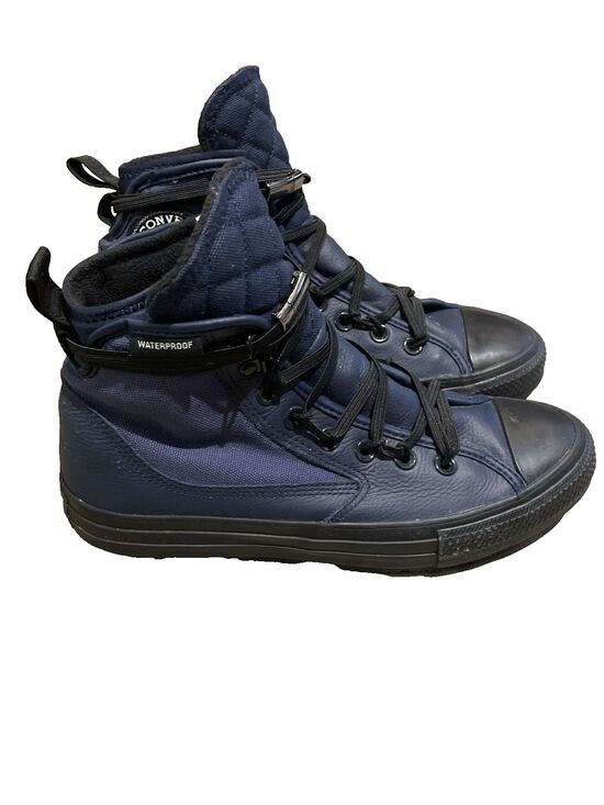 Converse Chuck Taylor All Terrain Waterproof Navy Leather A05570C M6.5 W8.5 main image 13